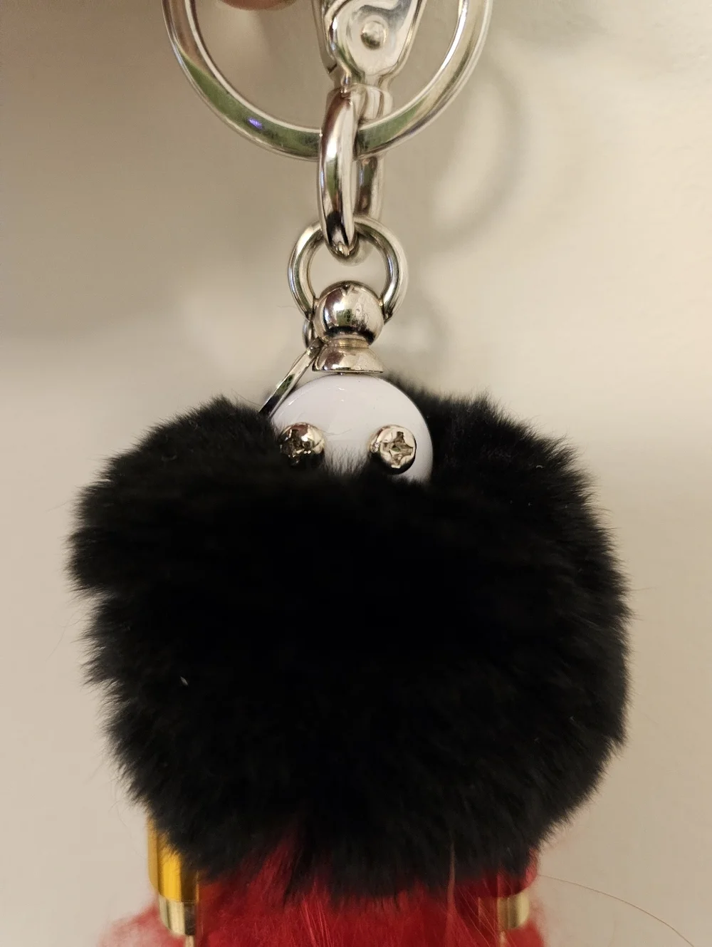 PRADA Rabbit Fur Robot Trick Keychain Bag Charm - Picture 2 of 9